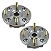 TRQ 2 Piece Front Wheel Bearing & Hub Assembly Set Compatible with 1997 Acura CL 1990-1997 Honda Accord