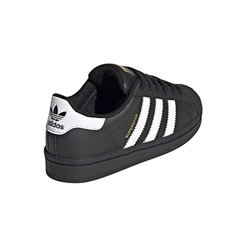 adidas Originals Kid's Unisex Superstar Black/White/Black 11.5K3