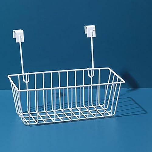Over-Cabinet-Door-Wire-Storage-Basket-Iron-Grid-Hanging-Organizer-with-Hooks-945-in-for-Kitchen-Pantry-and-Bathroom