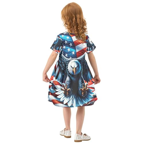 Toddler Girls Dresses American Eagle USA Casual Clothing 2t Summer Outfits Little Girl3
