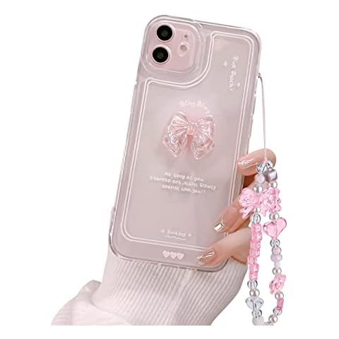 Ownest iPhone 11 Pink Bowknot Case Cover