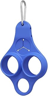 Uxsjakjsd Soporte de Silicona para Almacenamiento de Pelotas de Golf, Protectora para Pelotas de Golf, Accesorios Deportivos de Golf, Color Azul.