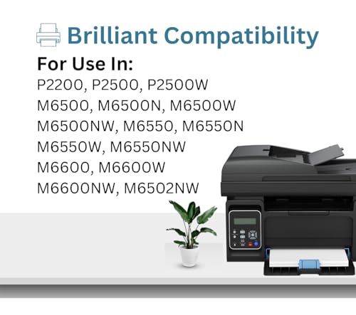 Image of PC-210KEV Toner Cartridge Compatible for Printers P2200, P2500, P2500W, M6500, M6500N M6500W, M6500NW, M6550, M6550N, M6550W, M6550NW, M6600, M6600W, M6600NW, M6502NW (1 pcs)