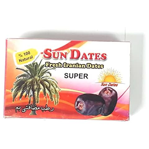 Sun Dates Fresh Iranian Dates 100% Natural - 500g (1) Cover