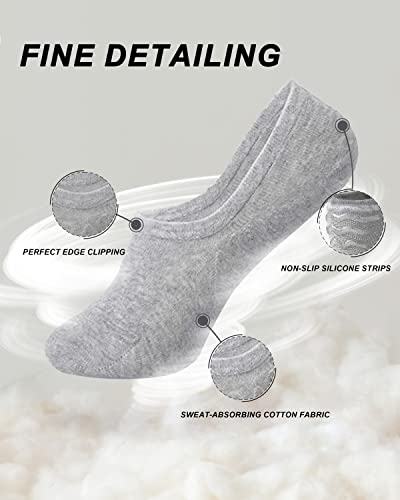 9 Pairs No Show Socks Womens, Low Cut No Show Socks Size 6-10, 3 Colors Flat Socks for Women2