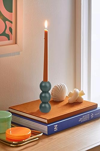 Gurfuy JS-BEADCANDLEHOLDER Colored Wood Candle Holders Set Of 3 thumb #4