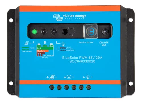 Contrôleur de charge PWM-light 48V 30A Victron Energy pour régulation solaire fiable