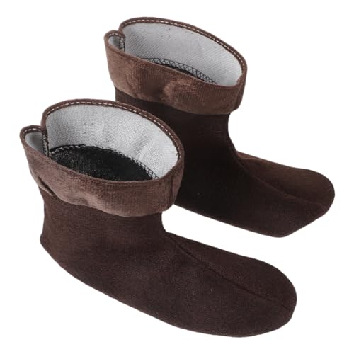 Sosoport 1Pair Winter Boot Liners for Rain Boots Fleece Insulated Shoe Inserts Removable Washable for Easy Cleaning Exceptional Warmth Versatile Compatibility Cold Weather
