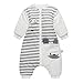 Gigoteuse Bébé avec jambes, manches amovibles Sac de Couchage Combinaison Bébé pyjama pour l'hiver, 9-24 Mois