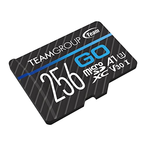Teamgroup Go Card 256Gb X 2 Pack Micro Sdxc Uhs-I U3 V30 4K For Gopro & Action Cameras High Speed Flash Memory Card With Adapter For Outdoor, Sports, 4K Shooting Tgusdx256Gu364 #TOP1