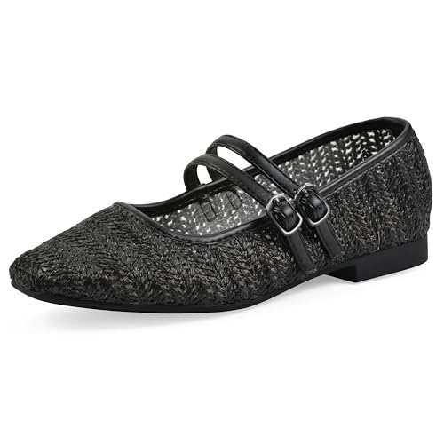 WHITE MOUNTAIN Women's Bocage Double-Strap Flat