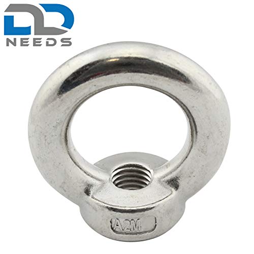 D2D | VPE: 1 Stück - Ringmutter M16 gegossen und poliert ähnl. DIN 582 aus Edelstahl A2 V2A - Öse - Zurröse - Transportöse