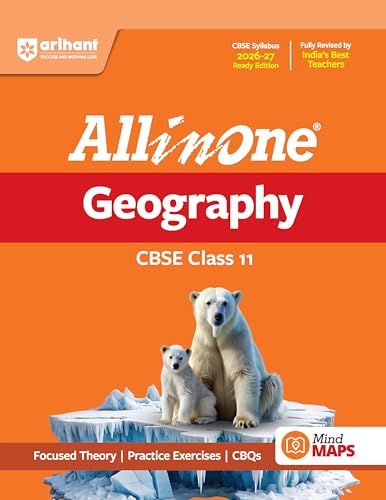 Arihant All in One Geography Class 11 for CBSE Exam 2026-27 | NCE...