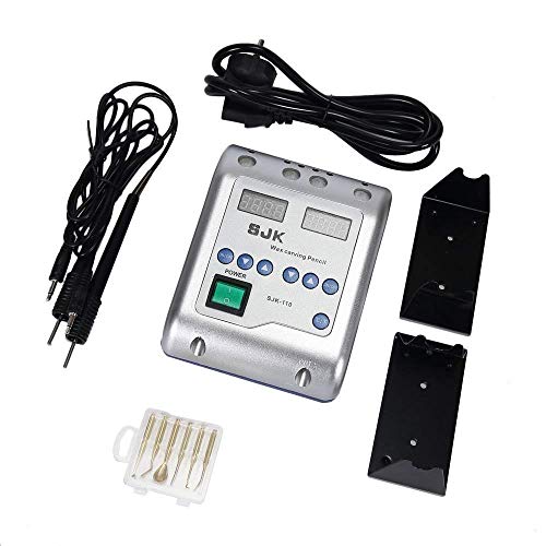 Athenadental Espátula eléctrica ElectroEspátula Modelado de Cera 2 Lápices + 6 Espátulas Odontologiade