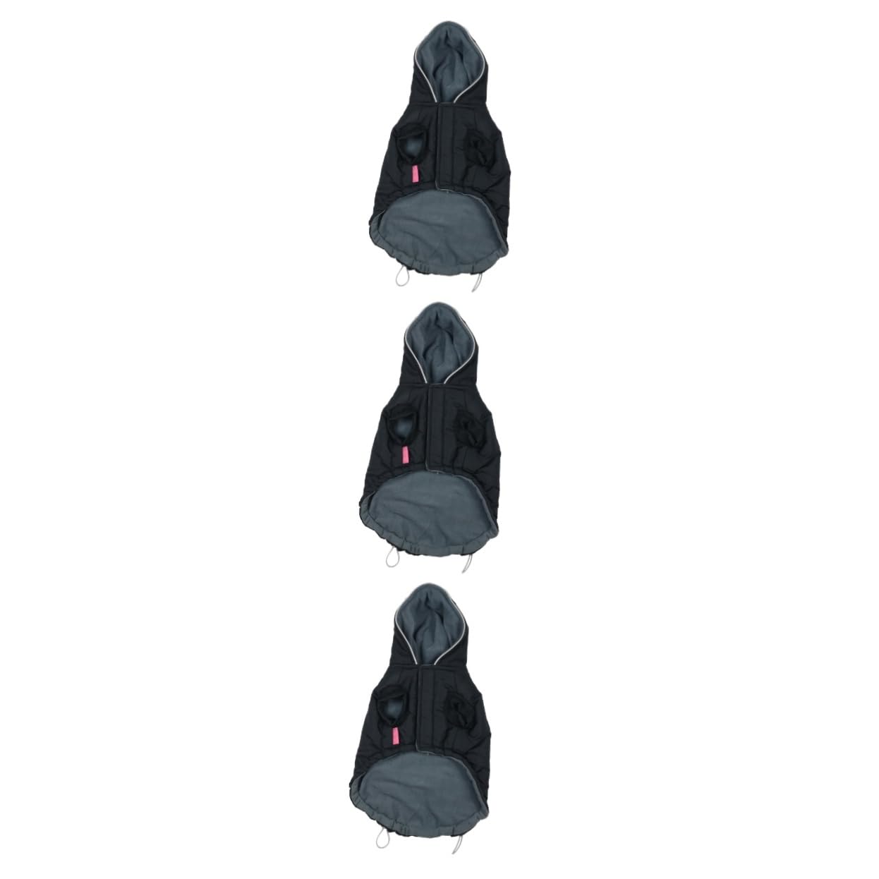 ABOOFAN 3 Piezas Chaleco de suéter Chaleco para Perros Mantener el Chaleco de algodón Caliente Vestidos Ropa de Traje de Nieve para Mascotas Abrigo de Perro Abrigo de algodón
