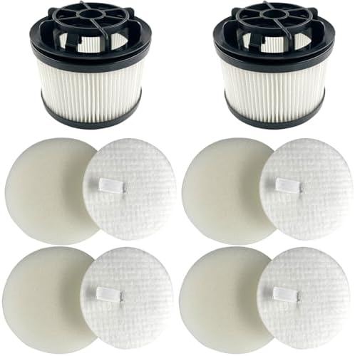 Lot De Filtres Pour Aspirateur Levoit LVAC-200 - 3 Filtres Post-moteur + 6 Pré-filtres - Lavables Et Réutilisables - Pour Allergiques Et Propriétaires D'animaux