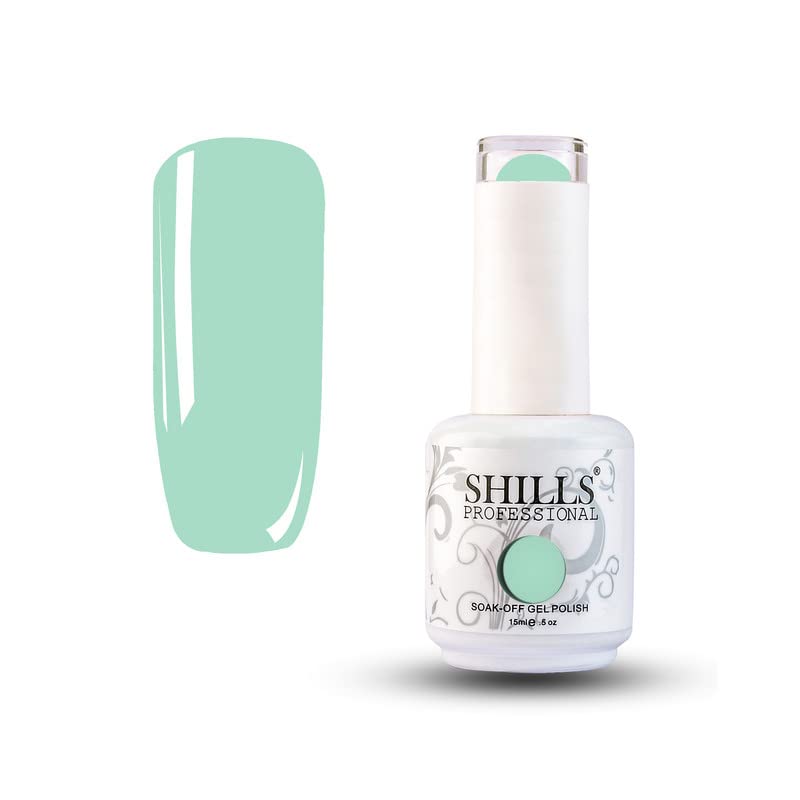 Image of Shills Professional Uv /Led Soak Off Gel Polish (Gel Nail Polish) Glossy Finish Nail Polish Color Shade 16, 15 Ml