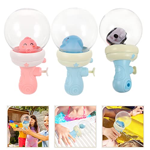 Toyvian 3pcs Kids Shooter Water Shooter Kids Pool Water Toy Kids Bathing Toy Toy Shooter luminoso