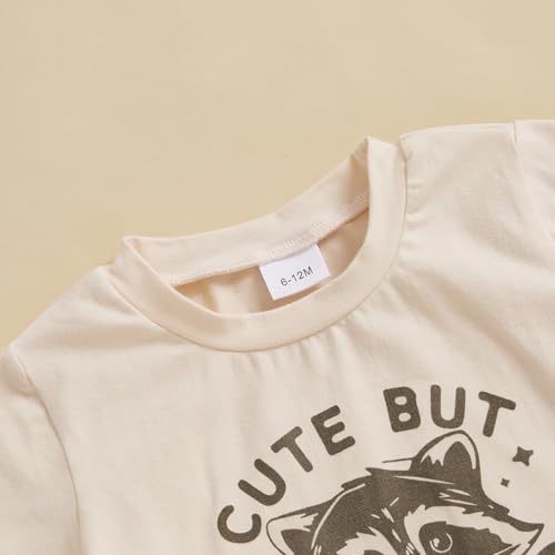 Sejardin Infant Baby Boy Summer Clothes Letter Print Short Sleeve T Shirt Tops and Stretch Shorts Cute Baby Boy Outfit4