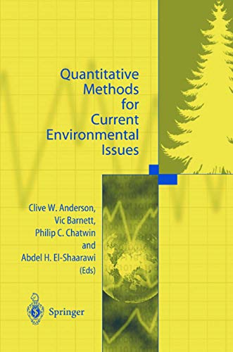 Quantitative Methods for Current Environmental Issues view 2