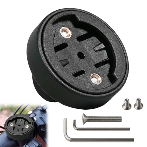Huybaa Soporte Bicicleta para Manillar Potencia Adaptador de Soporte para Bici de Carretera MTB,Compatible con Edge 530 540 520 510 500 20 25 200 130