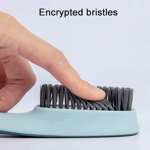 SUREK De múltiples Fines Cepillo de Limpieza con Mango de plástico, Cepillo Multifuncional para Limpieza de Azulejos, Cepillo para Zapatos, Cepillo de Limpieza con Ranura para Pista poderoso - imagen 4