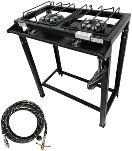 Fogão Industrial de Alta Pressão, 2 Bocas com Queimadores Potente...