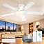 White-Flush Mount