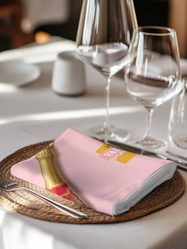 Set de 4 Servilletas de Tela Valentines Day 20x20 pulg miniatura 5