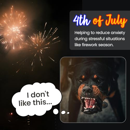 Image of Nanaki Calming Hoodie for Fireworks &Storms -No Shake Ear Wrap Dog Hematoma | Adjustable Calming Ear Covers Anxiety Relief, Soft Ear Protection for Noise Bath Grooming,Ear Muffs for Eating,Car Rides