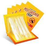 adam & eesa Sticky Pest Control Traps - Pack of 5 Sticky Trap Boards - Extra Strong Multi-Use Gum Sticky Pads - Effective Pest Control Traps for Indoor and Outdoor, Garden, Home and Kitchen