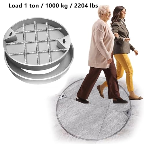 Regard de fosse septique robuste pour sublimer le design de votre terrasse - 3