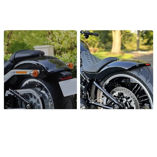 Extension de gardeboue arrière Softail Breakout clignotant intégré - 5
