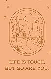 boho weste häkeln  Boho Western Journal: Life is tough, but so are you!: 100 page journal