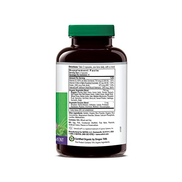 Natrol JuiceFestiv Daily Fruit & Veggie with SelenoExcell and Gourmetian