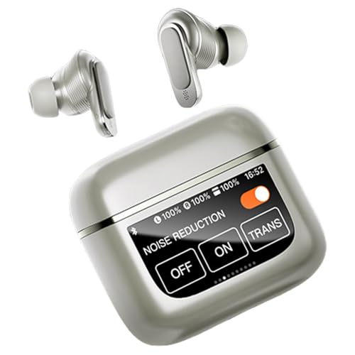 Auricolari wireless con display LED: cuffie sportive impermeabili, tecnologia di