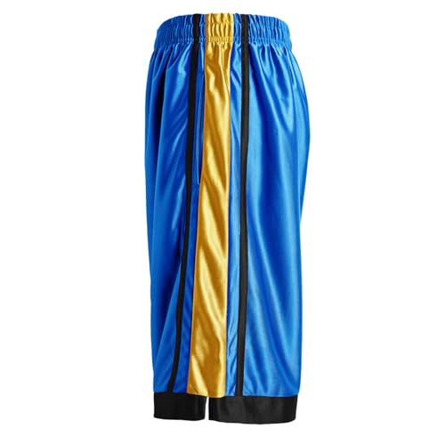 LeeHanTon 4-Pack Men's Basketball Shorts Summer Gym Training Athletic Shorts with Pockets Drawstring3