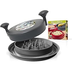 Herramienta trituradora de pollo de 10.5 pulgadas - Da rienda suelta a tu creatividad culinaria (negro)