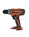RIDGID R860052 18-Volt Lithium-Ion 1/2 in. Cordless Compact Drill/Driver (Bare Tool Only - Battery and Charger Not Included)
