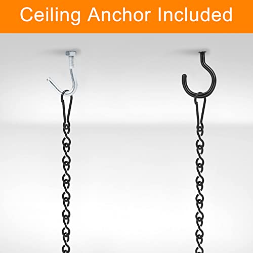 Amtiw 31.5 Inches Ceiling Pot Rack And Pan Rack For Ceiling With 12 Hooks, Storage Rack Multi-Purpose Organizer For Kitchen Organization, Home, Restaurant, Kitchen Cookware #TOP6