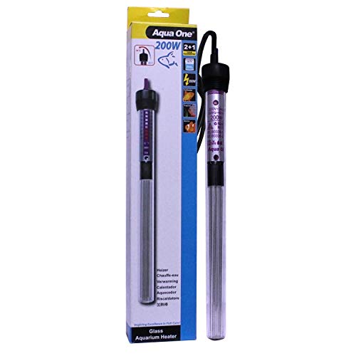 Image of Jainsons Pet Products Aqua One High Class Glass Tube Aquarium Heater (Watt-200W, for 200 Liter)