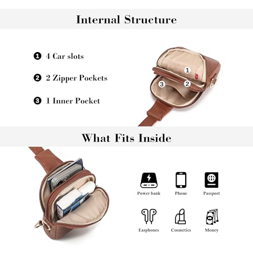 Image of INICAT Lightweight Small Crossbody Sling Bag for Women
