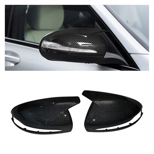 �����Z�f�X�x���c E GLC SC�N���X W205 W213 X253 W222 W238 �E�B���O�L���b�v �O���h�A ���A�r���[�g�����Ή� ���A�r���[�T�C�h�~���[�J�o�[(Carbon fiber pattern)