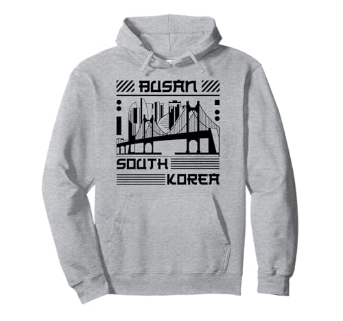Busan South Korea Landmark Pullover Hoodie