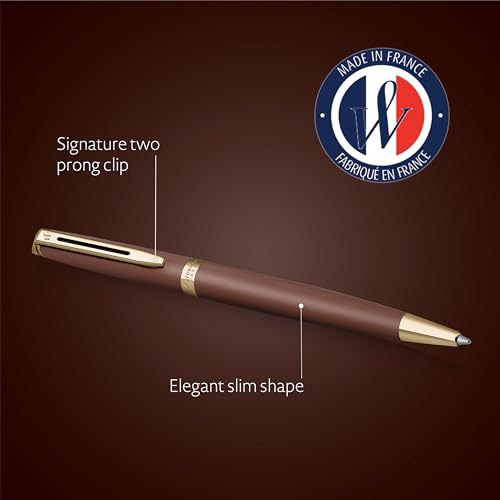 Waterman Hémisphère Ballpoint Pen, Metallic Copper - Image 3