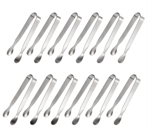 Pinces à glaçons acier inox 12pcs