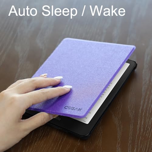 Image of CoBak Case for 7 inch E-Readers - All New PU Leather Cover with Auto Sleep Wake Feature for E-Readers 2024 Released