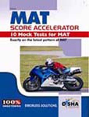 MAT Score Accelerator : Disha Experts: Amazon.in: Books