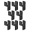 Black-8 Pcs