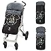 Sedia da passeggino a forma da Sacco in pile invernale (Universal-Bugaboo-Mclaren), vari modelli disponibili Pirata